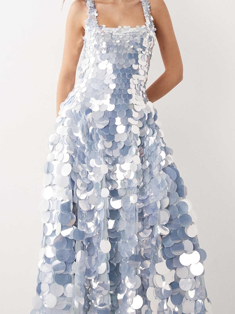 Arrange paillette sequin embellished dress